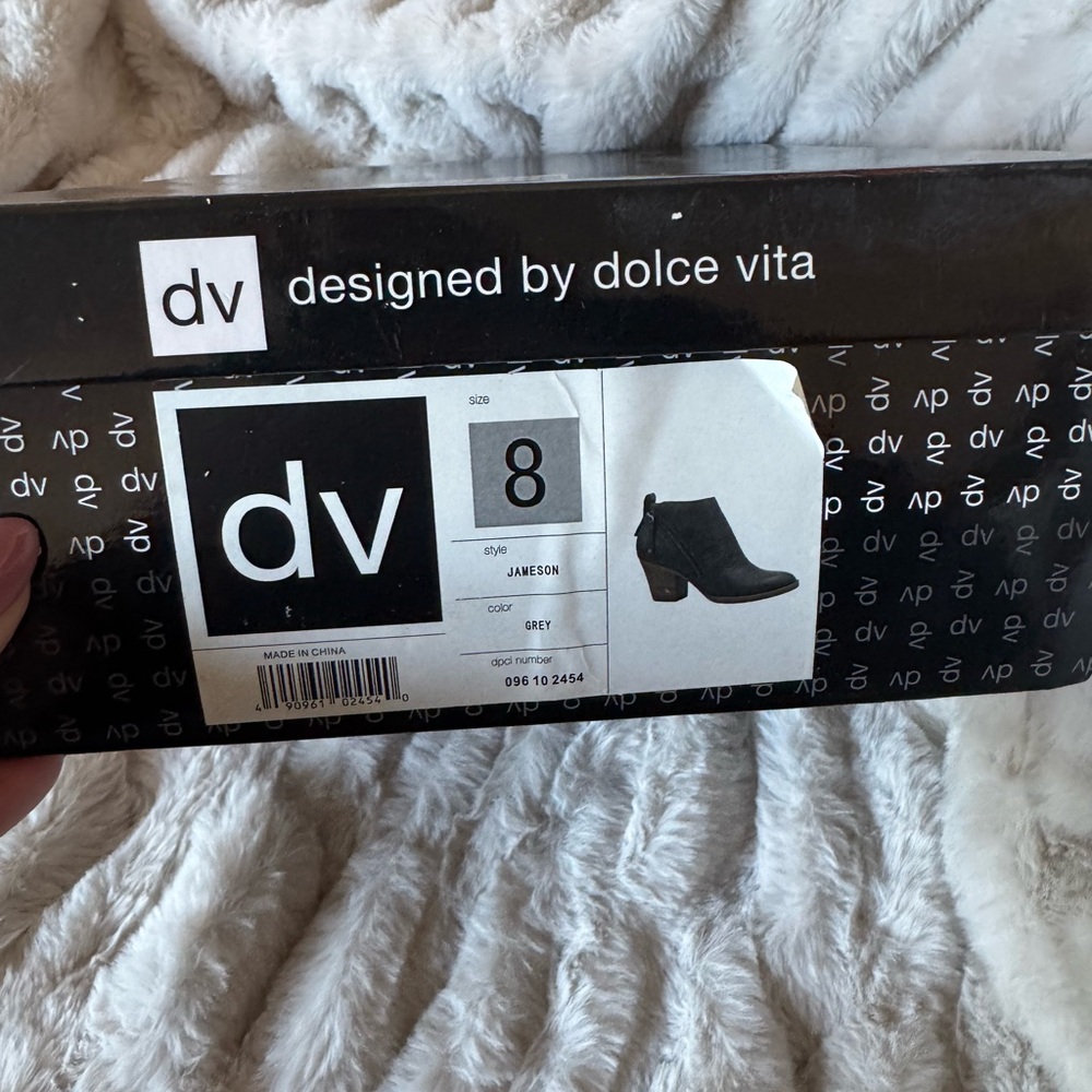 Dolce Vita Gray Ankle Booties - Picture 4 of 4